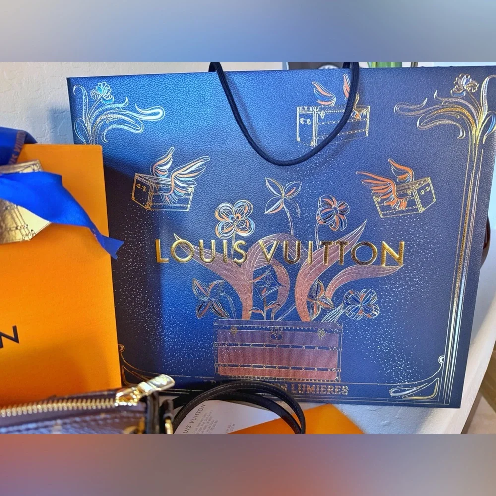 NWT Louis Vuitton Speedy Sequins Bandouliere 20 Ski Collection Limited Edition - Picture 6 of 17
